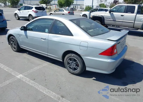 2005 Honda Civic Vp from USA, damaged, VIN 1HGEM22375L010142